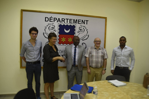 Une ancienne ministre à Mayotte