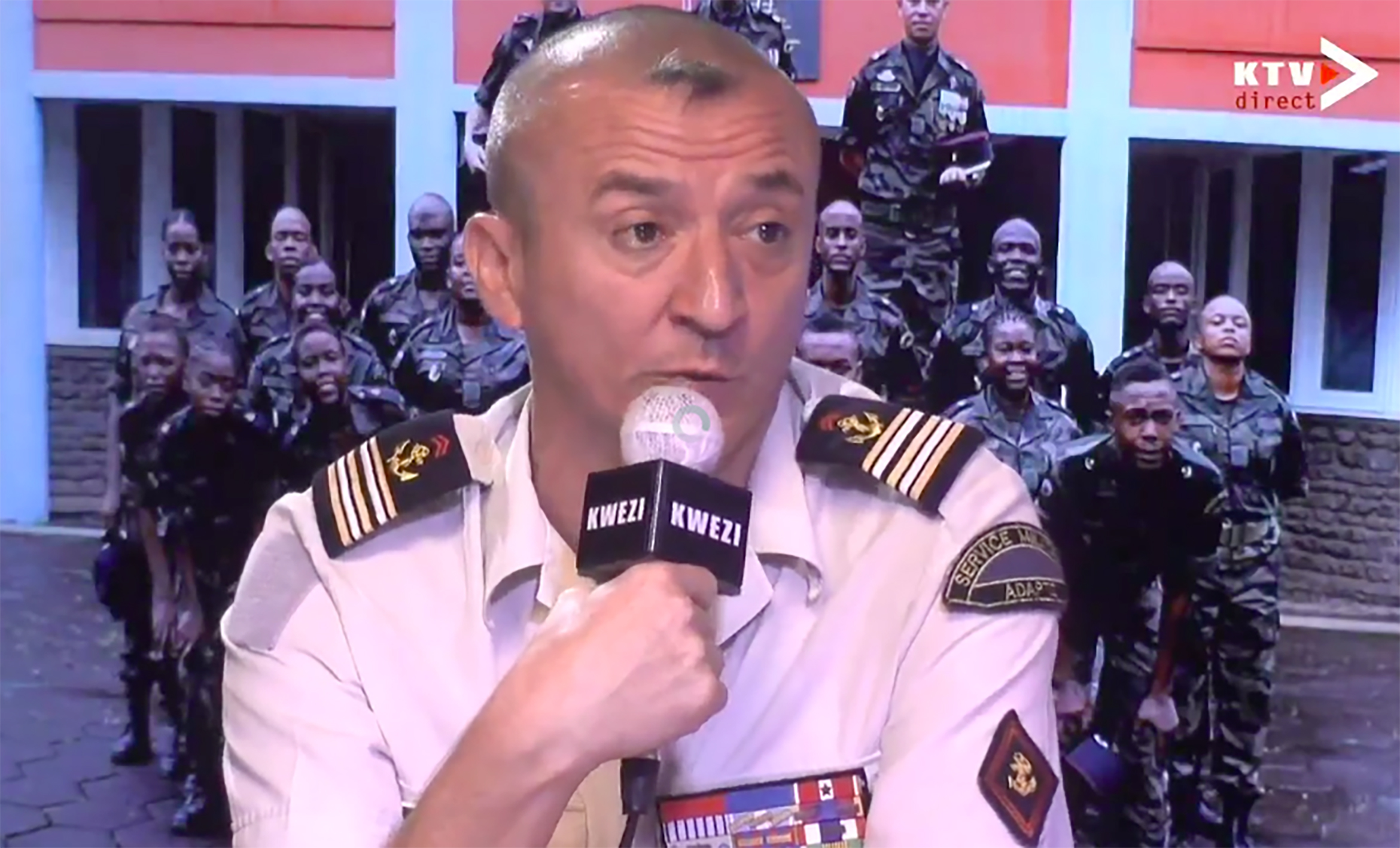 Après 2 ans de service le Lieutenant-Colonel Jardin tire sa révérence