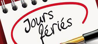 11 jours fériés officiels en 2022 dont 7 en semaine…