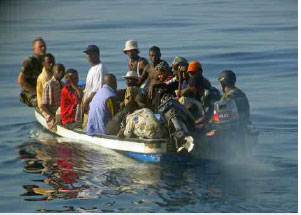 89 personnes interceptées sur kwassa-kwassa