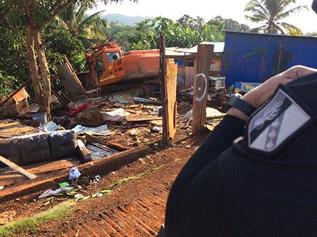 La plus grosse opération de démolition de l’année a bien débuté