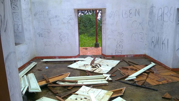 La Maison du Gouverneur totalement saccagée