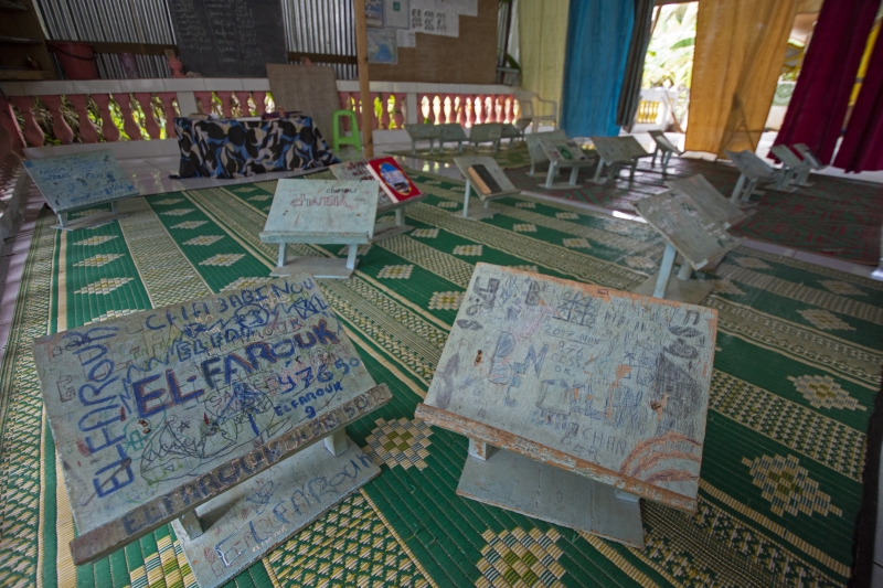 Doujani : 50 enfants sans masques dans une madrasa