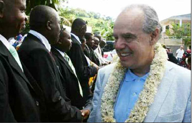 Motion contre Mitterrand de la part des élus du Conseil Général