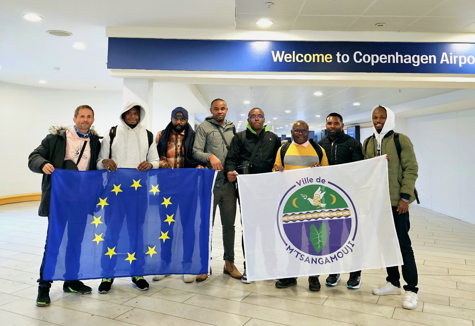 Des éducateurs sportifs de la ville de M’tsangamouji se forment au Danemark