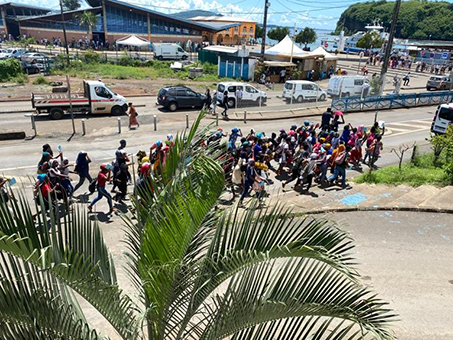 Nouvelle agression, nouvelle manifestation