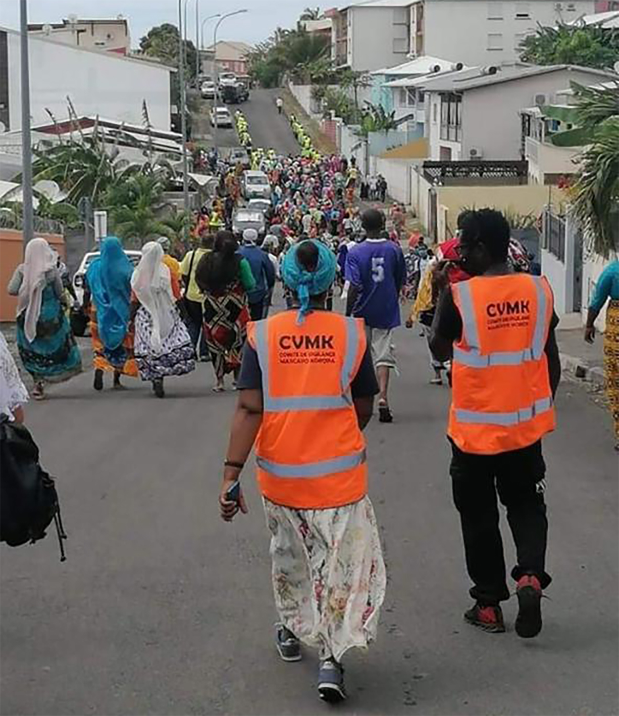 Une manifestation de soutien contre les agressions à Majicavo