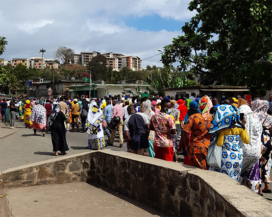 Mayotte debout a attiré des centaines de personnes