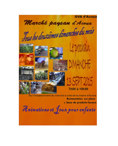 Le marché paysan d’Acoua devient mensuel