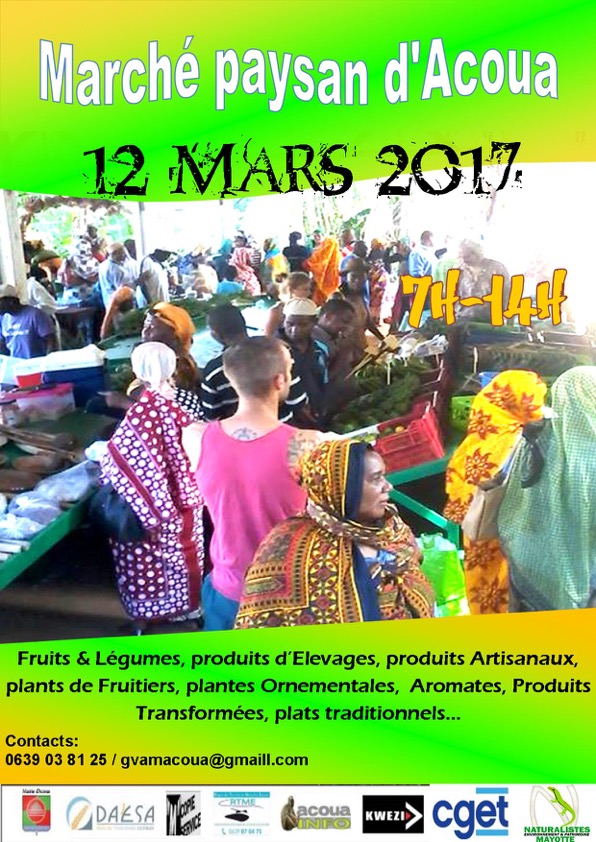 Marché paysan d’Acoua ce dimanche