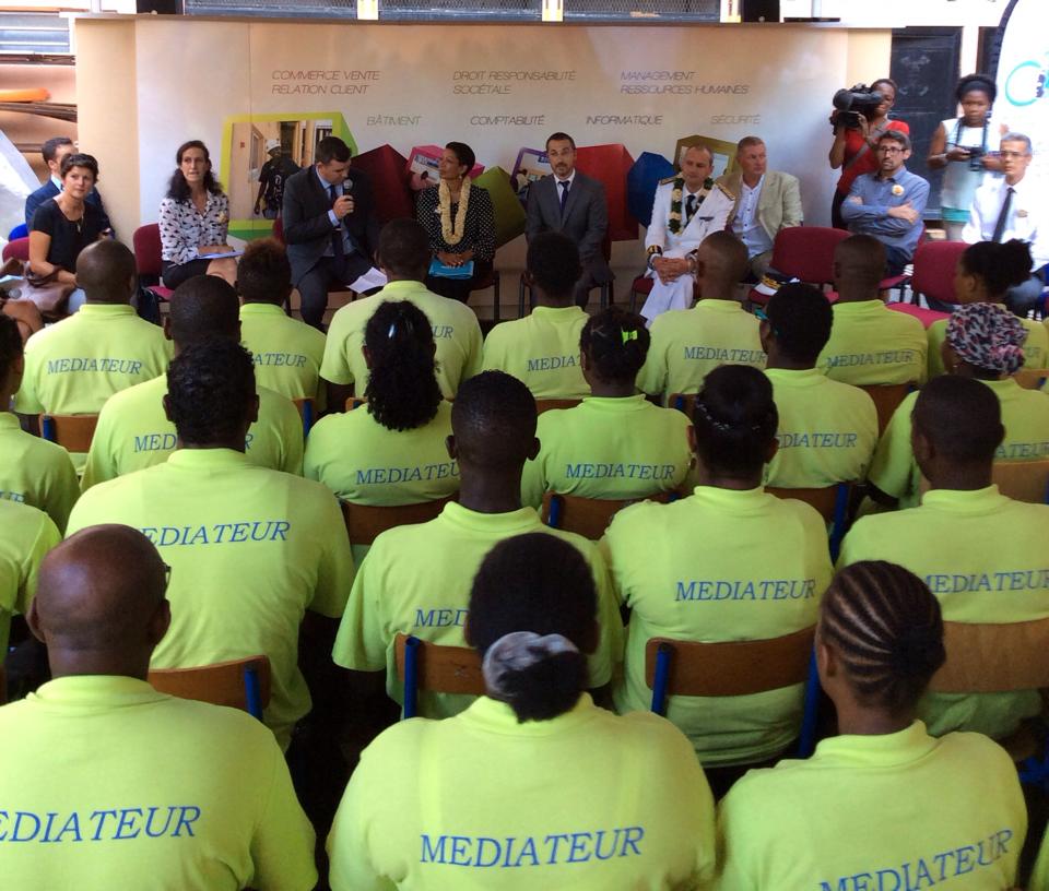 La Ministre a rencontré les médiateurs de demain (9 photos)