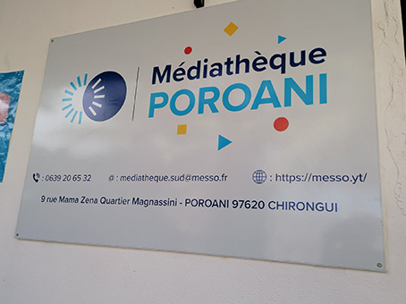 Poroani a inauguré sa toute nouvelle médiathèque
