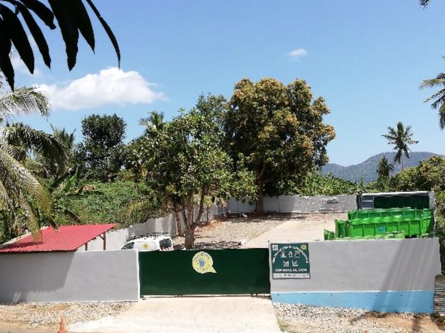 Inauguration d’une mini-déchetterie expérimentale à Sada