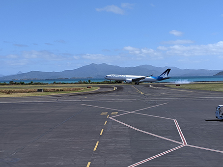L’A330 Néo s’est bien posé à Pamandzi