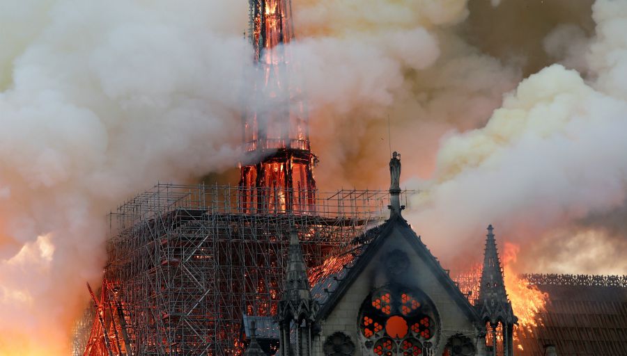 Le conseil départemental réagit à l’incendie survenu à la Cathédrale de Notre-Dame de Paris
