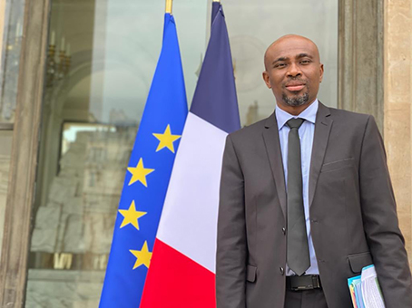 Ousséni Ben Issa à L’Elysée