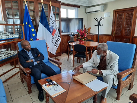 Deux présidents du conseil départemental qui se rencontrent