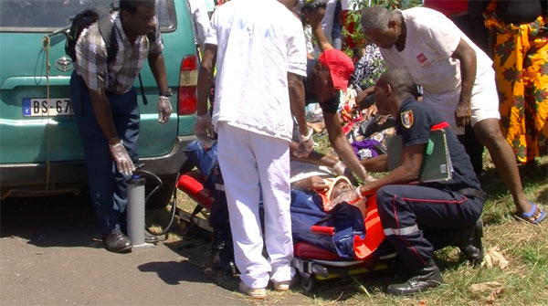 Accident sur la rocade de M’Tsapéré, 13 blessés évacués