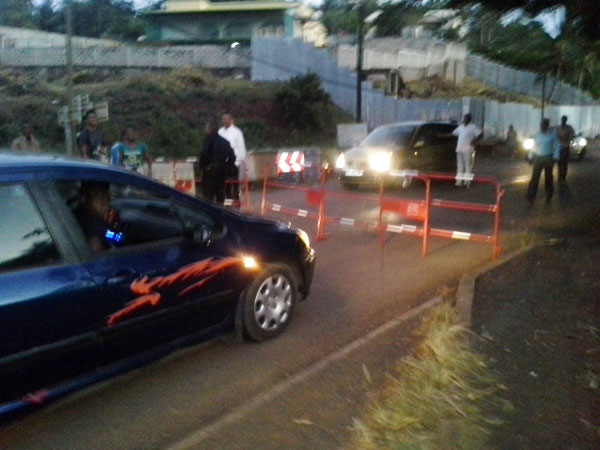 Conséquence de la grève  Matis : blocages sur les routes