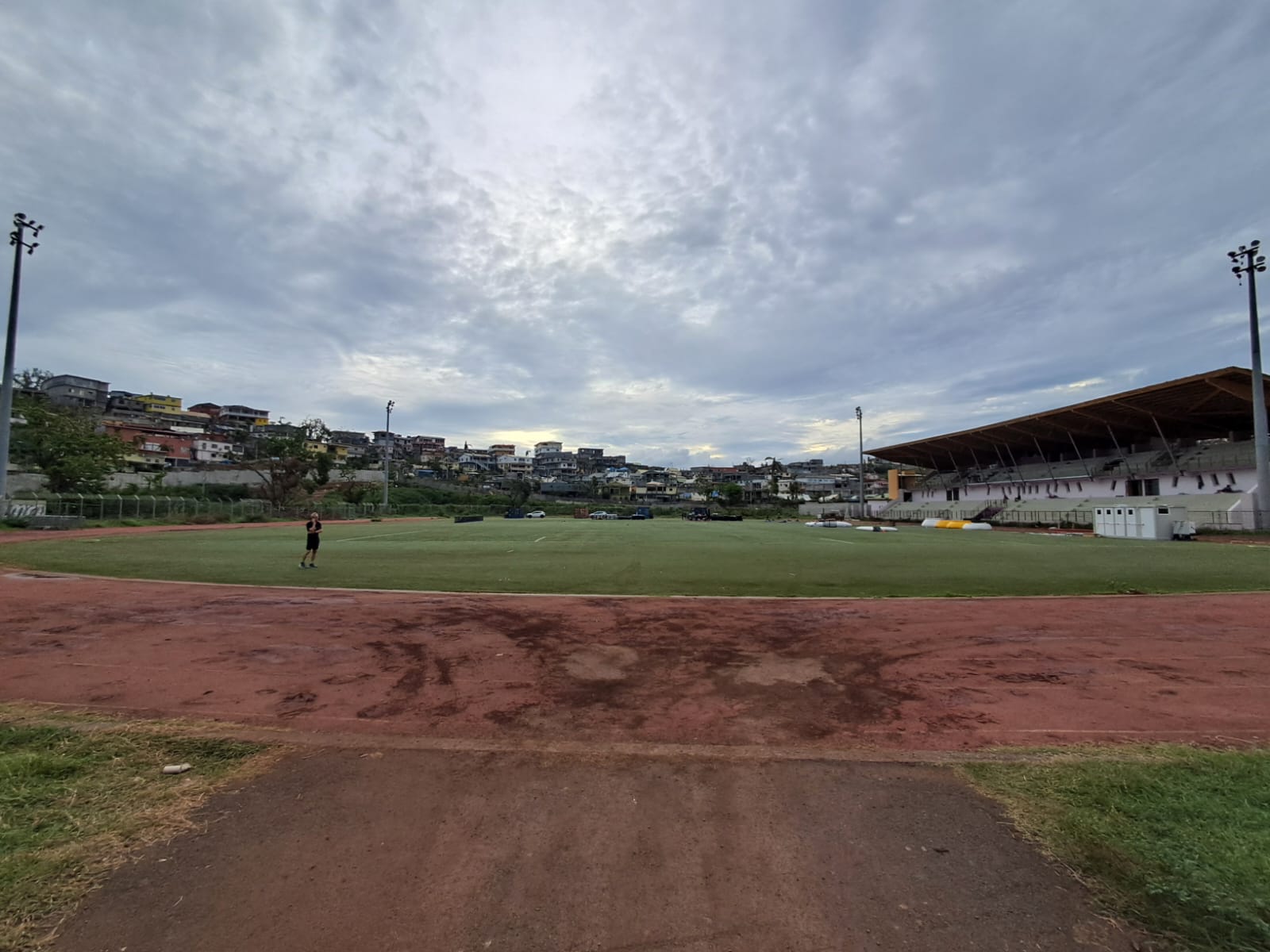 L’ESCRIM démonté le temps du passage de Dikeledi