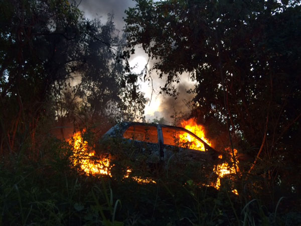 Incendie pointe Mahabou (vidéo)