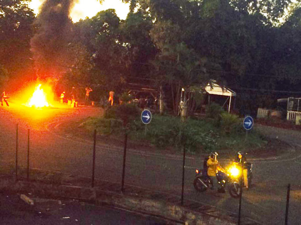 Le barrage de Tsingoni est toujours en cours