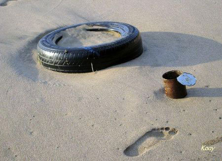 Fortes marées : le lagon pollué