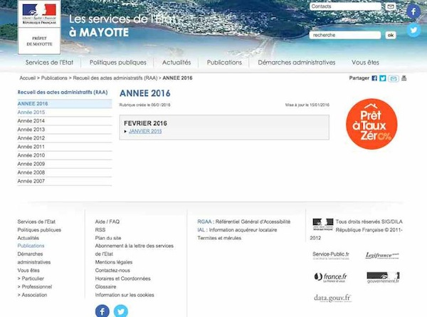 La préfecture fait la promotion du Prêt à Taux Zéro (PTZ)