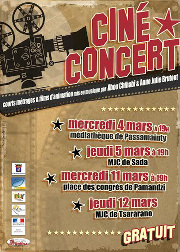 Ciné Musafiri : ciné-concert, courts métrages mis en musique