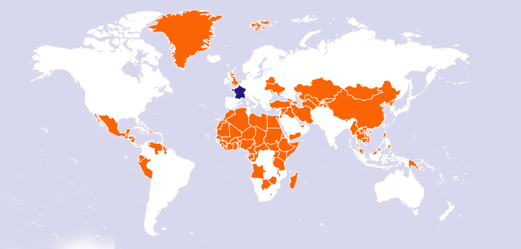 Bien choisir sa couleur de pays avant de partir en vacances…