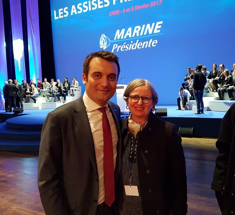 Florian Philippot et Mireille d’Ornano en visite à Mayotte ce mercredi 11 avril