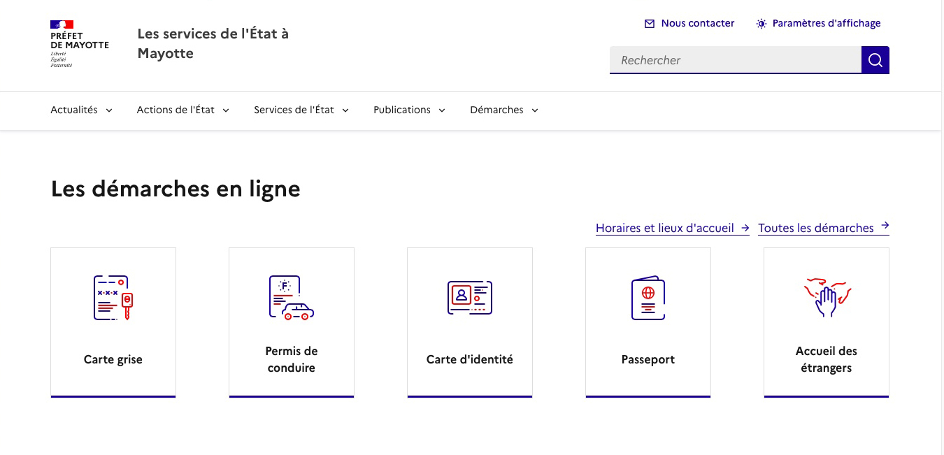 Le site internet de la préfecture fait peau neuve