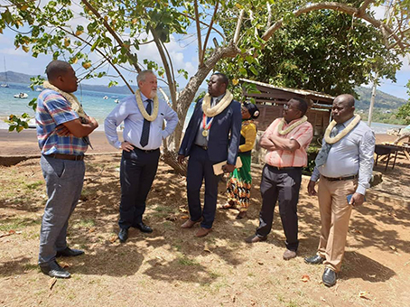 Le préfet en visite à Bouéni