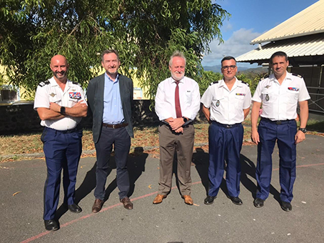 Le Colonel Bruno FHIMA quitte le territoire après 4 années