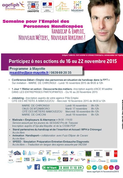 Semaine Européenne pour l’Emploi des Personnes Handicapées