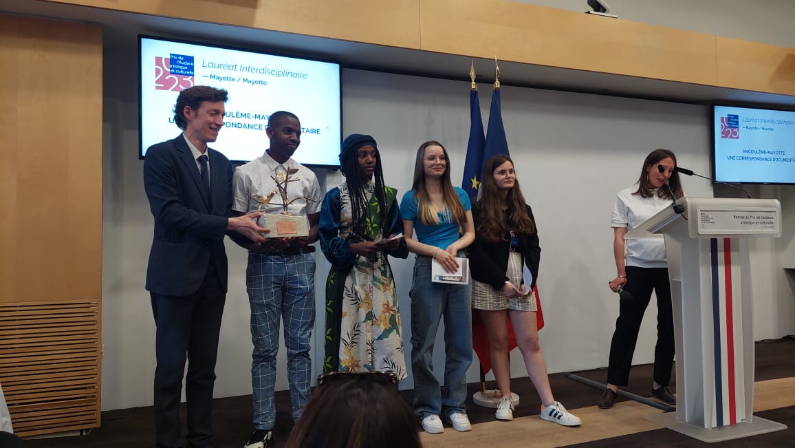 “Angoulême-Mayotte : une correspondance documentaire”, lauréat du prix de l’Audace artistique et culturelle 2023