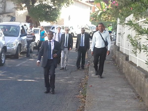 George Pau-Langevin reçoit les représentants syndicaux