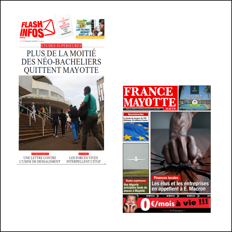 Revue de presse : Mayotte face à ses urgences éducatives et environnementales