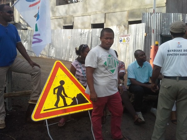 Un dispositif policier déployé au vice-rectorat