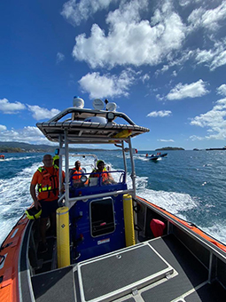 La SNSM reprend du service et participe aux recherches d’un pêcheur disparu