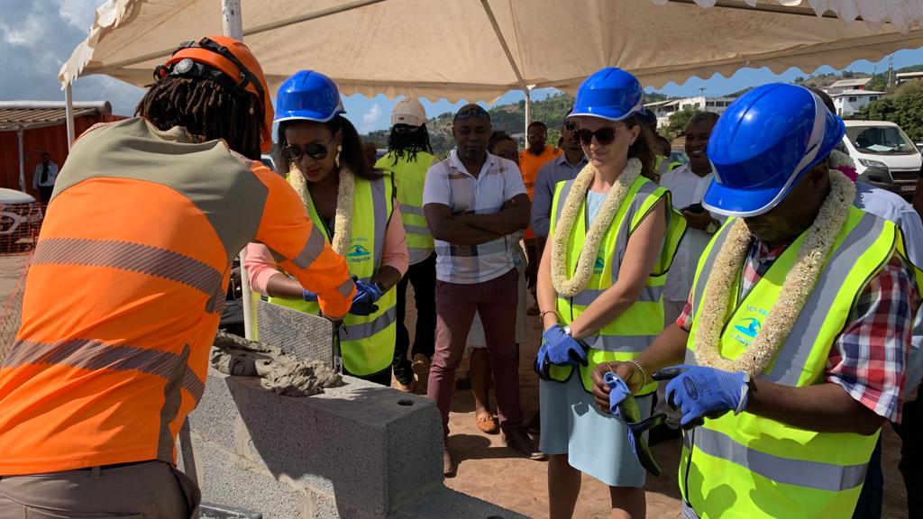 Lancement des travaux de la STEP de Koungou