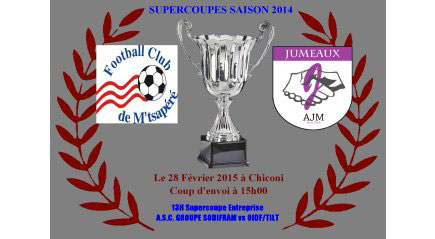 Foot : la supercoupe ce week-end à Mayotte