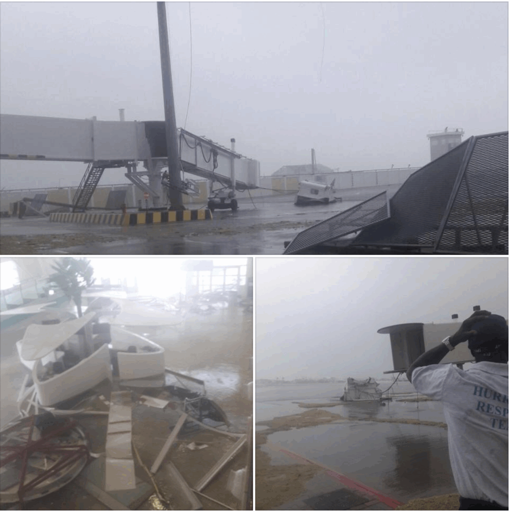 Saint martin aeroport Irma
