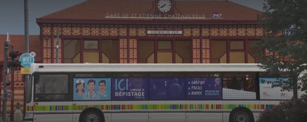 Des tests Covid salivaires mis en place à Saint-Etienne