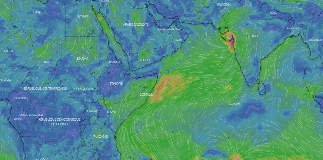 Tauktae, cyclone tropical, fait plus de 20 morts et 100 disparus en Inde