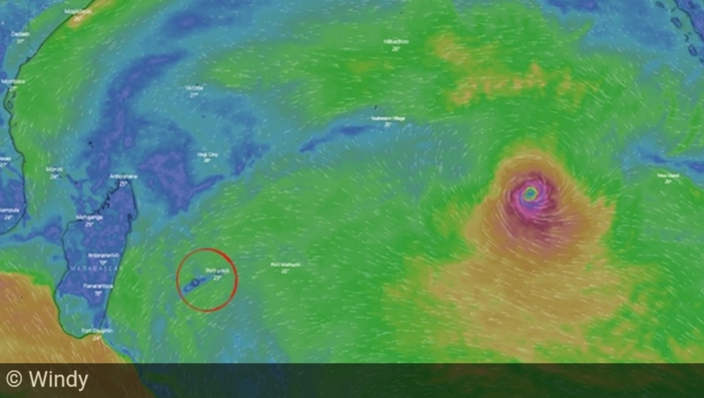 Risque de formation d’une tempête tropicale cette semaine dans l’océan indien