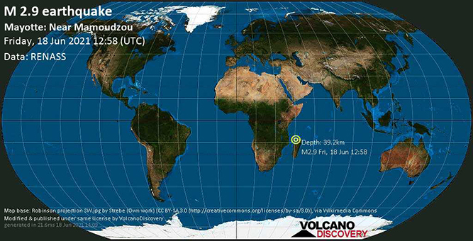 Un nouveau séisme de très faible magnitude