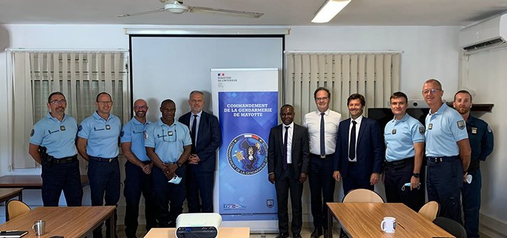 La mission sénatoriale à la gendarmerie