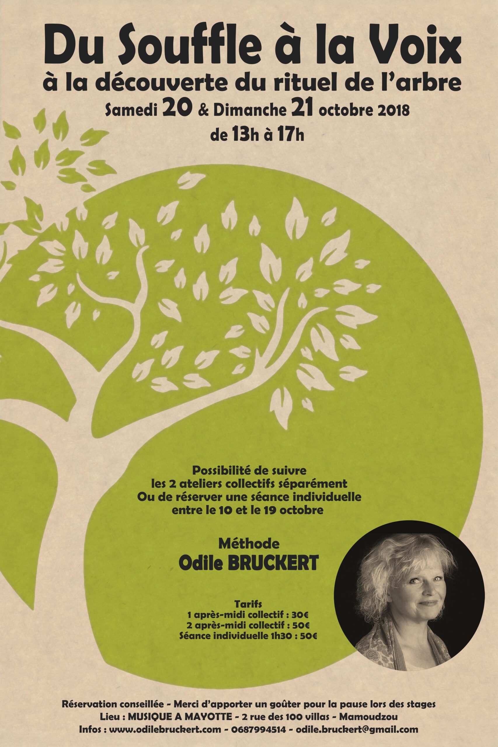 Stage “Souffle et Voix” à Musique à Mayotte