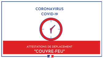 Des attestations sur le site de la préfecture pour le couvre-feu